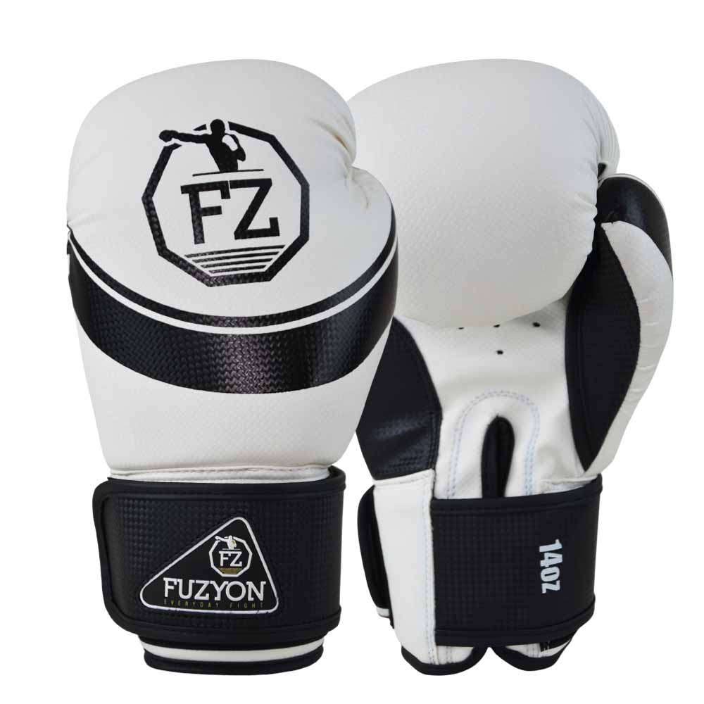 Luva de Boxe Fuzyon White