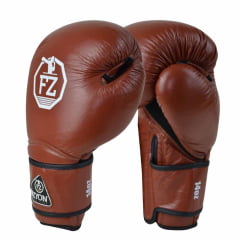 Luva de Boxe Fuzyon Couro Brown