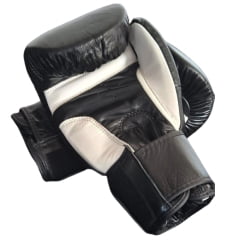 Luva de Boxe Fuzyon Couro Black