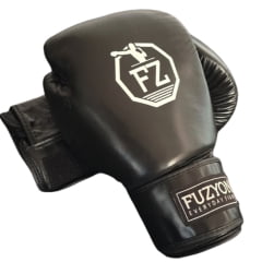 Luva de Boxe Fuzyon Couro Black