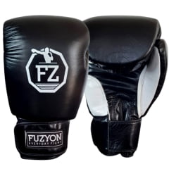 Luva de Boxe Fuzyon Couro Black