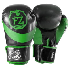 Luva de Boxe Fuzyon Green Carbon