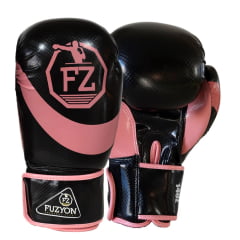 Luva de Boxe Fuzyon Pink Carbon 