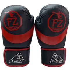 Luva de Boxe Fuzyon Red Carbon