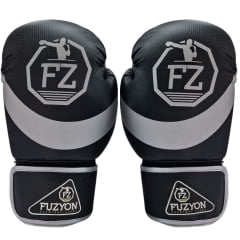 Luva de Boxe Fuzyon Silver 