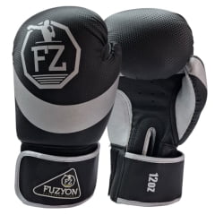 Luva de Boxe Fuzyon Silver 