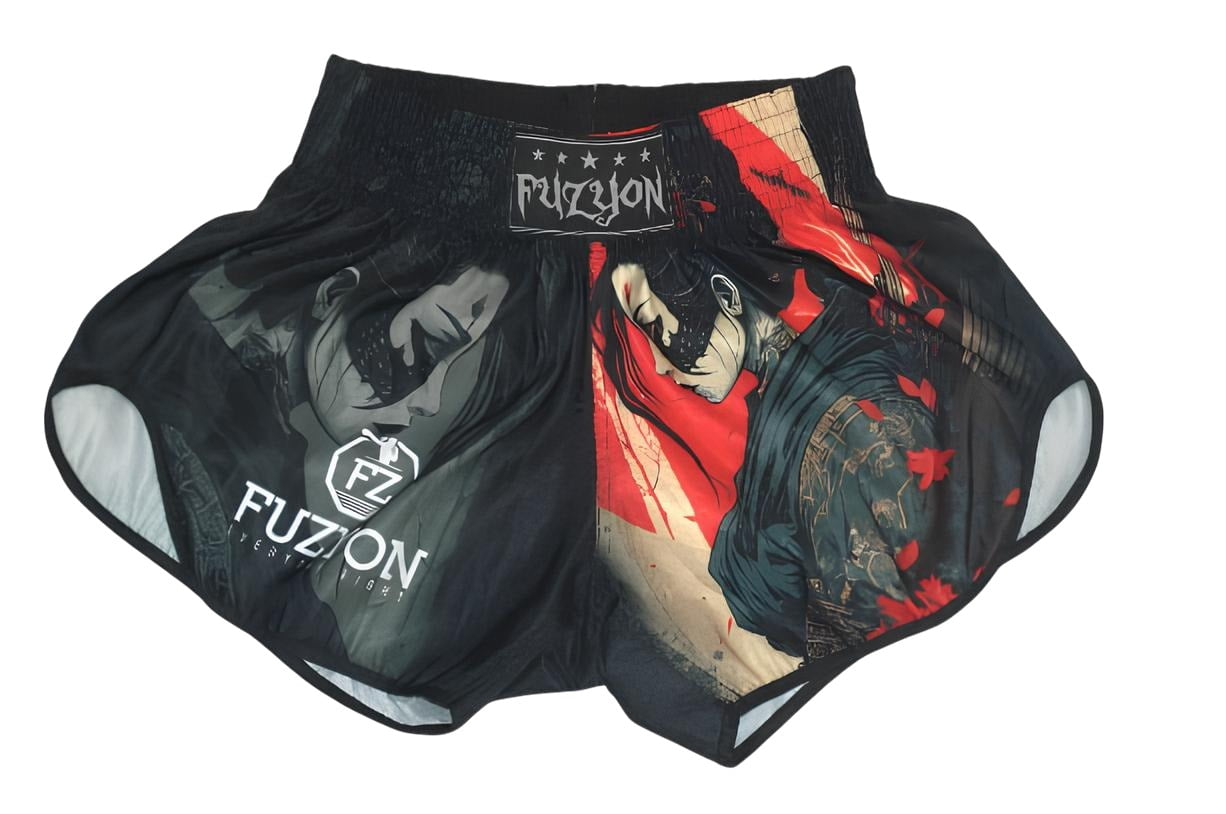Short Muay Thai Gueixa Fuzyon